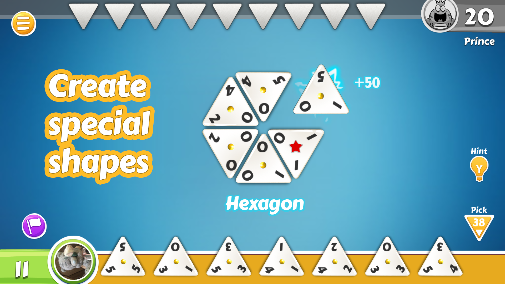 Triominos Special Shapes